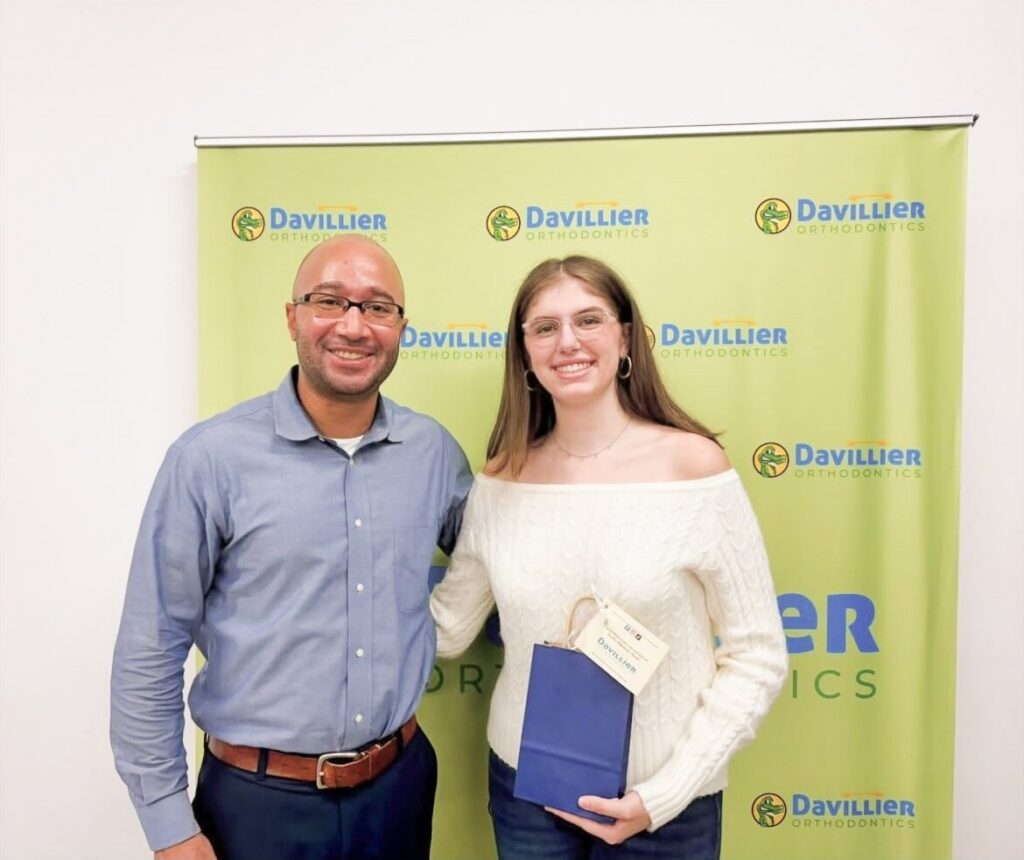 Dr. Davillier ready to help you with your braces in Virginia Beach.